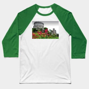 Windsor Castle Berkshire England UK Baseball T-Shirt